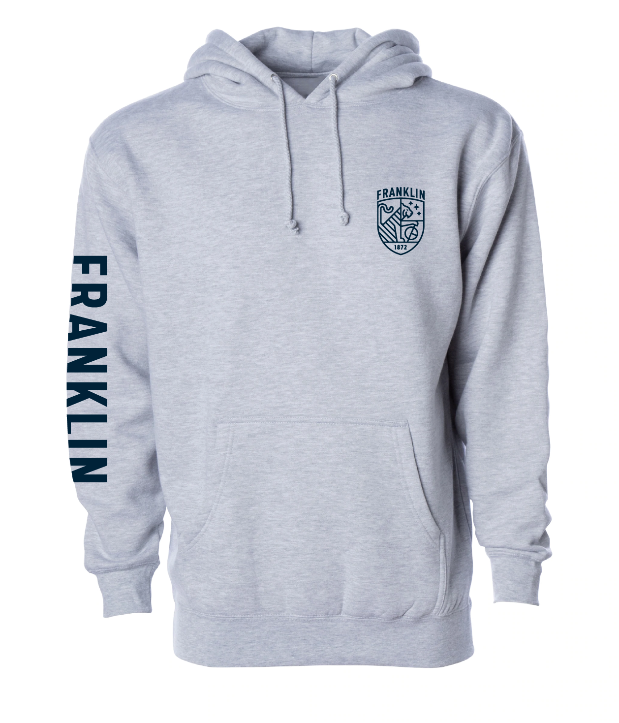 Heather Grey Franklin Hoodie
