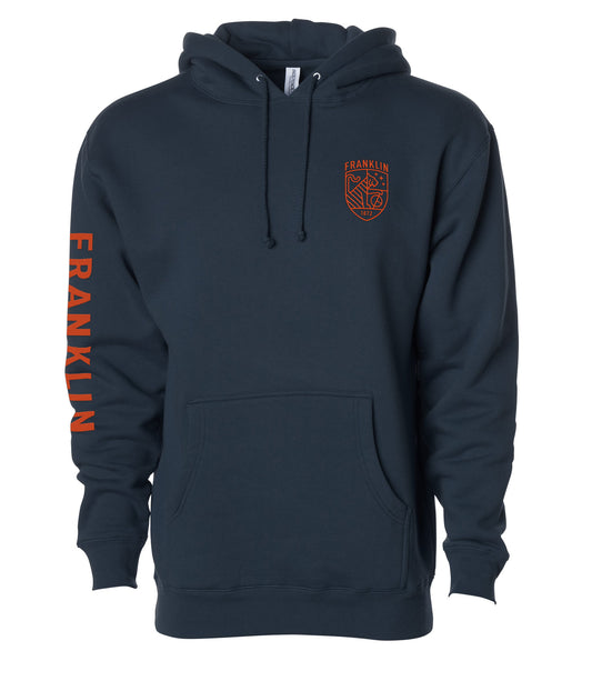 Franklin Navy Hoodie
