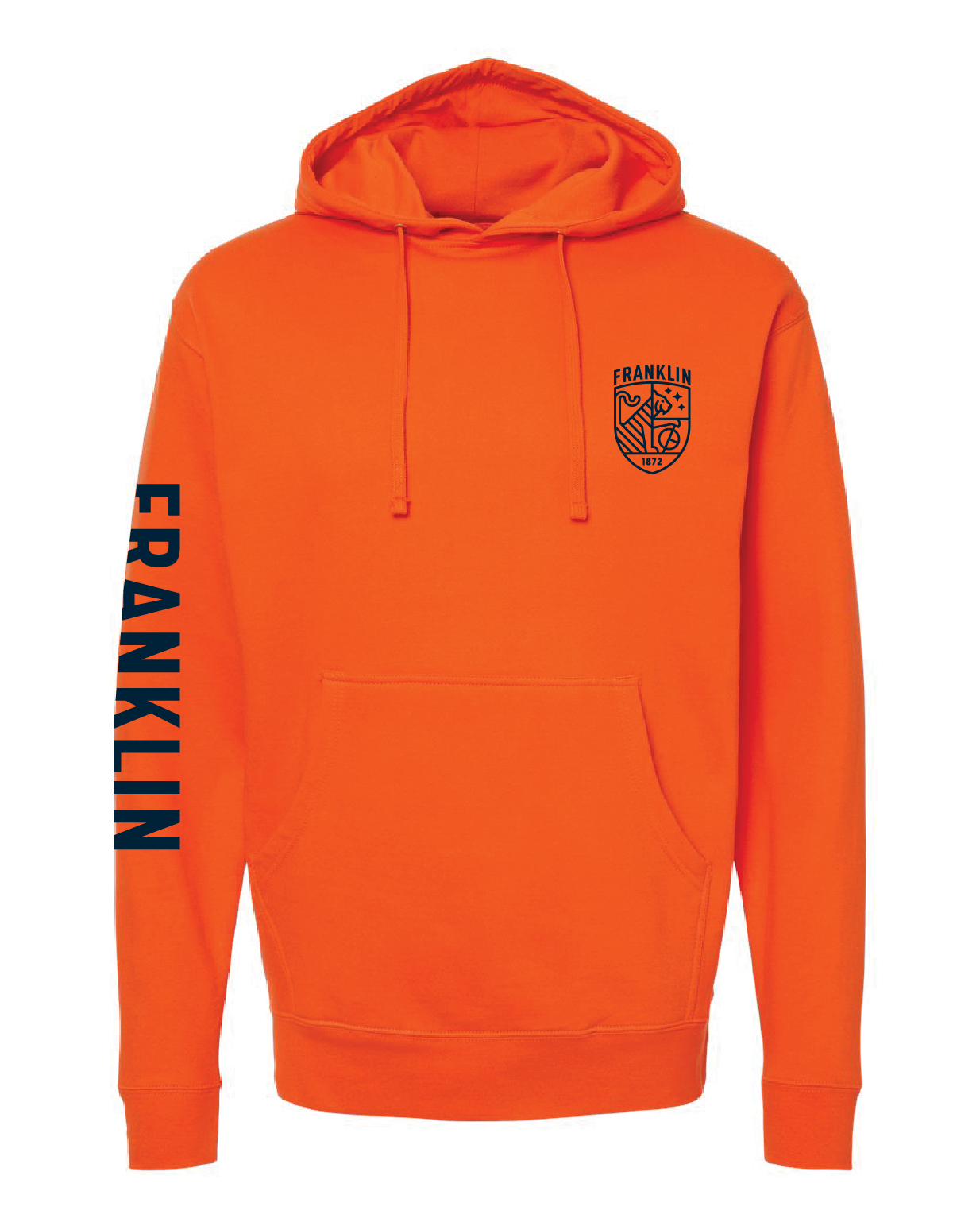 Orange Franklin Hoodie